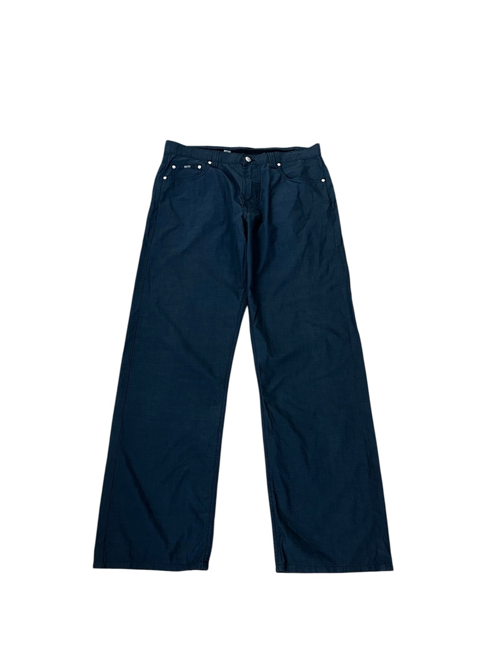 Hugo Boss Alabama Chino Pant Dark Gray Flat Front Preppy Offers Casual